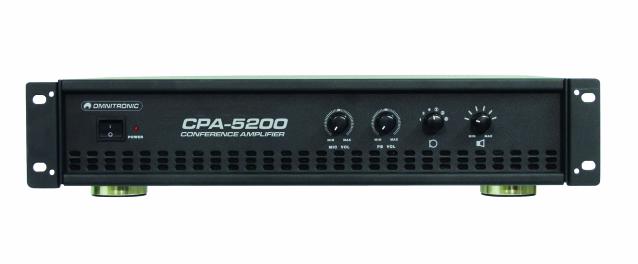 OMNITRONIC CPA-5200 conference amplifier